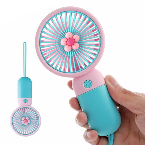 Mini Portable USB Rechargeable Hand Held Air Conditioner Cooler Fan