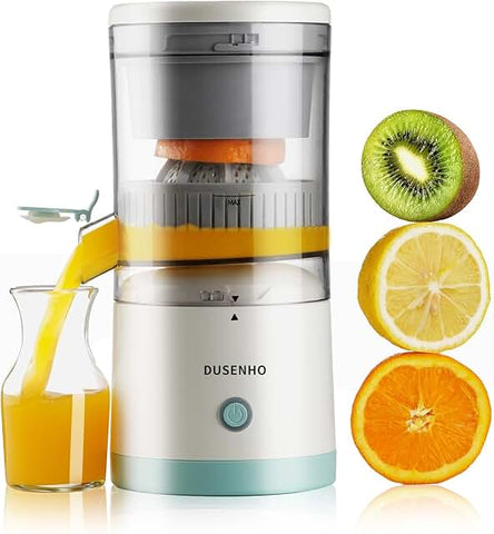 Aiwa USB Rechargeable Juicer Blender 4 Blades Electric Blender Mini Portable Personal Size Juicer Cup USB Rechargeable Mixer 380ml Food Grade Water Bottle Portable Fruit Juicer Machine