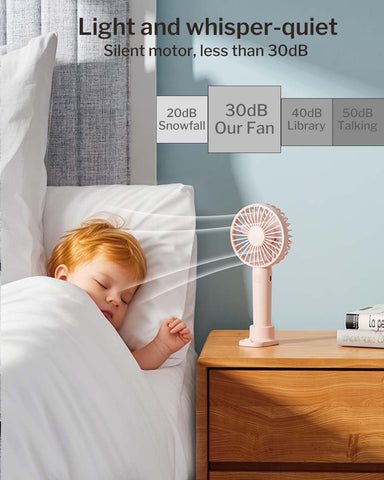 mini fan Portable fan Desk Fan High Velocity Electric Fan USB Rechargeable Student Fan Design Mini Fan Portable Hand Held Fan For Office 1Pcs | Electric fan mini for school kids rechargeable fan for students