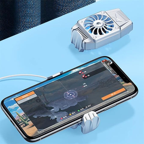 Universal Mini Mobile Phone Cooling Fan Radiator Turbo Hurricane Game Cooler Cell Phone Cool Heat Sink For IPhone/Samsung/Xiaomi