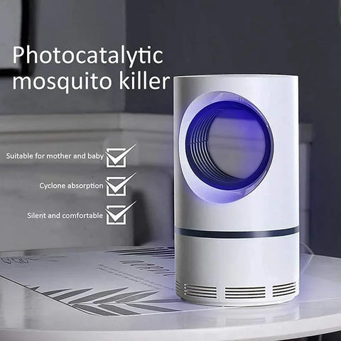 UV Mosquito Killer Lamp – USB Powered for Safe, Silent Sleep