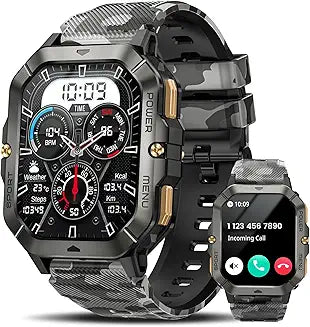 D20 Bluetooth Smart Watch for Men, Waterproof Fitness Tracker with Blood Pressure and Heart Rate Monitor, Y68