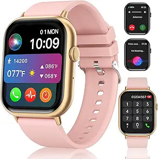 D20 Bluetooth Smart Watch for Men, Waterproof Fitness Tracker with Blood Pressure and Heart Rate Monitor, Y68
