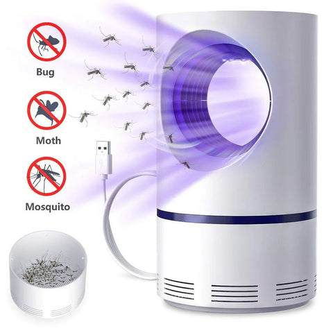 UV Mosquito Killer Lamp – USB Powered for Safe, Silent Sleep